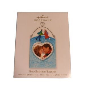 Hallmark First Christmas Together 2010 Photo Christmas Ornament